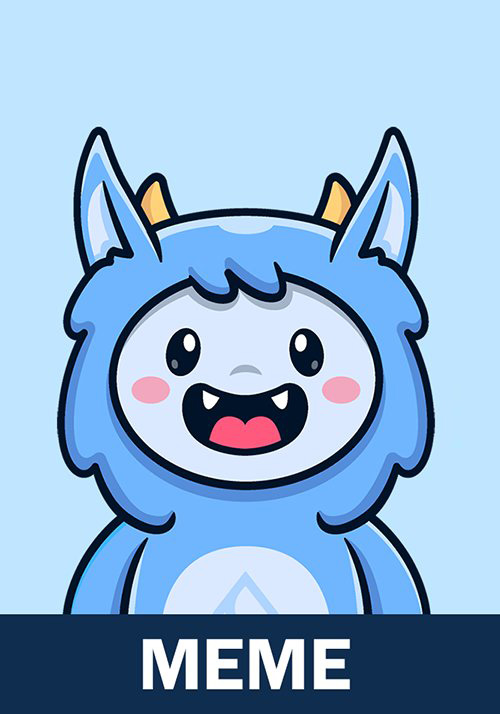 Classic Meme Mascot